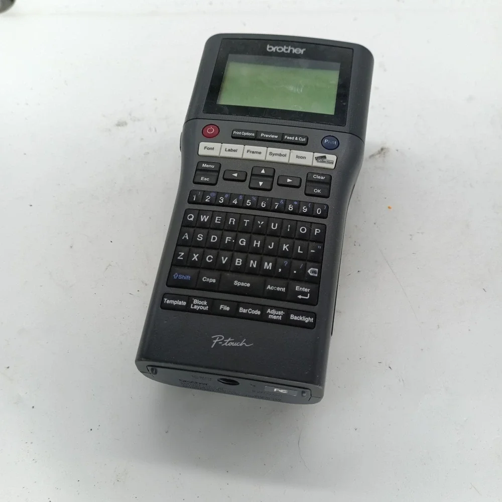 Brother P-Touch PT-H500 Handheld Label Maker Black Office Industrial a10
